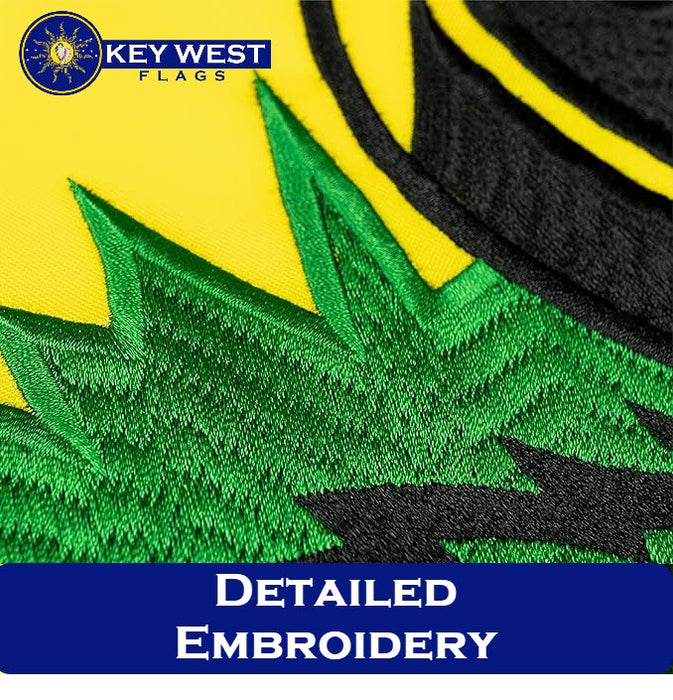 Gadsden Flag with "Don't Tread on Me" Compatible Rattlesnake Flags Embroidered 3'x5' Outdoor Double-Sided Heavy Duty 340D Nylon w/4 Reinforcement Rows of Stitching All-Weather 90x150cm Gadsden Flag For Outdoor/Indoor with 2 Brass Grommets