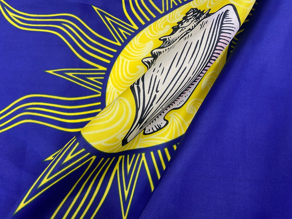 Conch Republic "We Seceded Where Others Failed" Independence Silk Screen Printed Flag from Key West, Florida